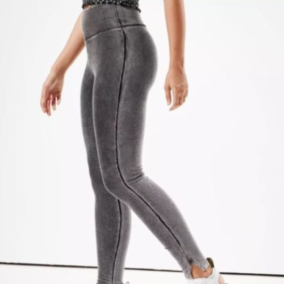Ae Corduroy High Waisted Leggings 